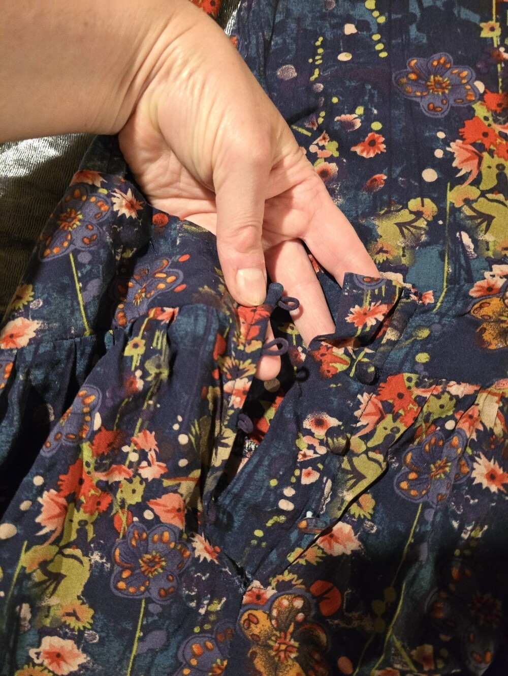 High Neck Tie Back Maxi Dress - Picture 5 of 6
